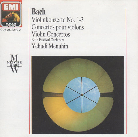 Menuhin/Ferras: Violin Concertos Nos. 1-3: EMI CDZ 25 2210 2