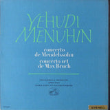 Menuhin: Mendelssohn & Bruch Violin Concertos - LVSM ASDF 154 (ds)