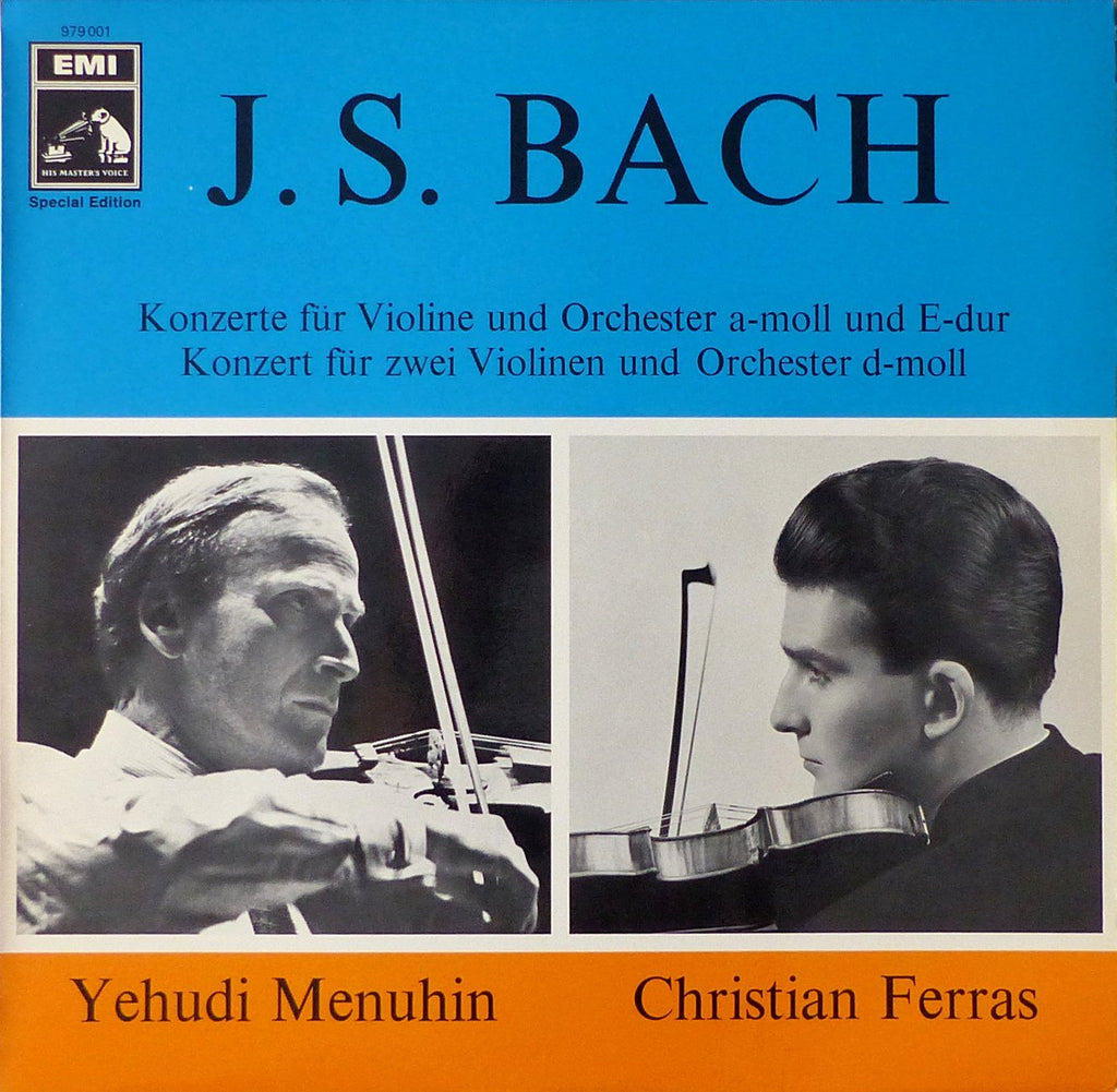 Menuhin/Ferras: Bach Violin Concertos BWV 1041-1043 - EMI 979 001 (club)