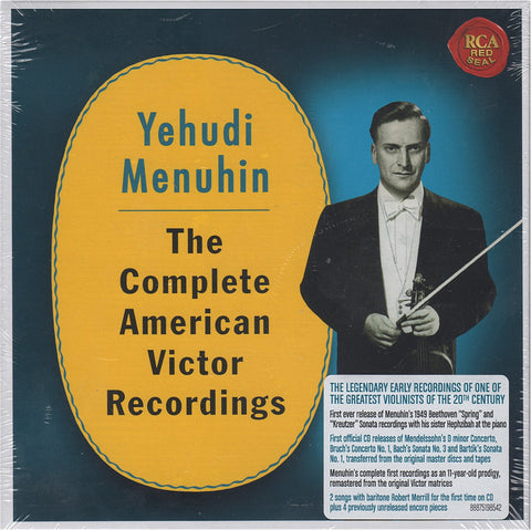 CD - Menuhin: Complete American Victor Recordings - RCA 88875198542 (6CD Set, Sealed)