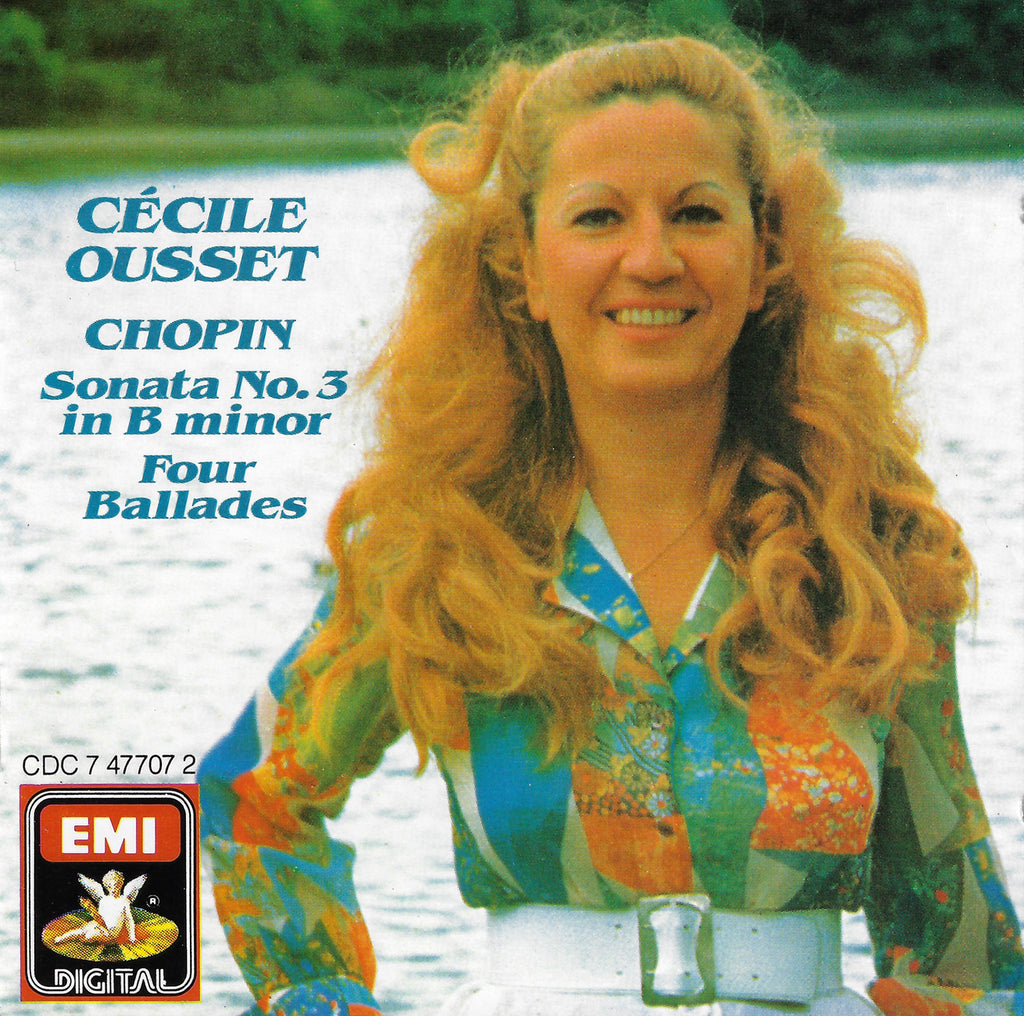 Ousset: Chopin 4 Ballades + Piano Sonata No. 3 - EMI CDC 7 47707 2