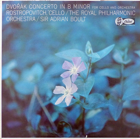 Rostropovich/Boult: Dvorak Cello Concerto Op. 104 - Capitol G7109