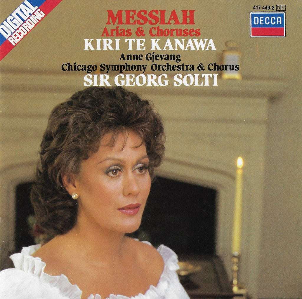 Solti: Handel The Messiah highlights (Te Kanawa) - Decca 417 449-2