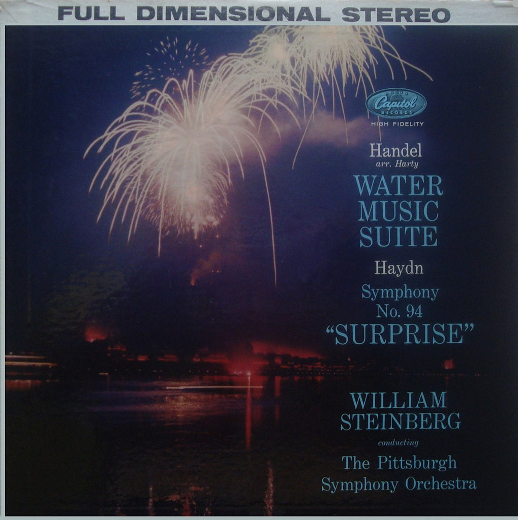 LP - Steinberg: Haydn "Surprise" Symphony + Handel Water Music - Capitol SP 8495