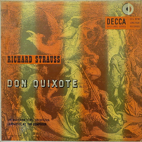 Strauss/Bavarian State Orchestra: Don Quixote Op. 35 - Decca DL 9539