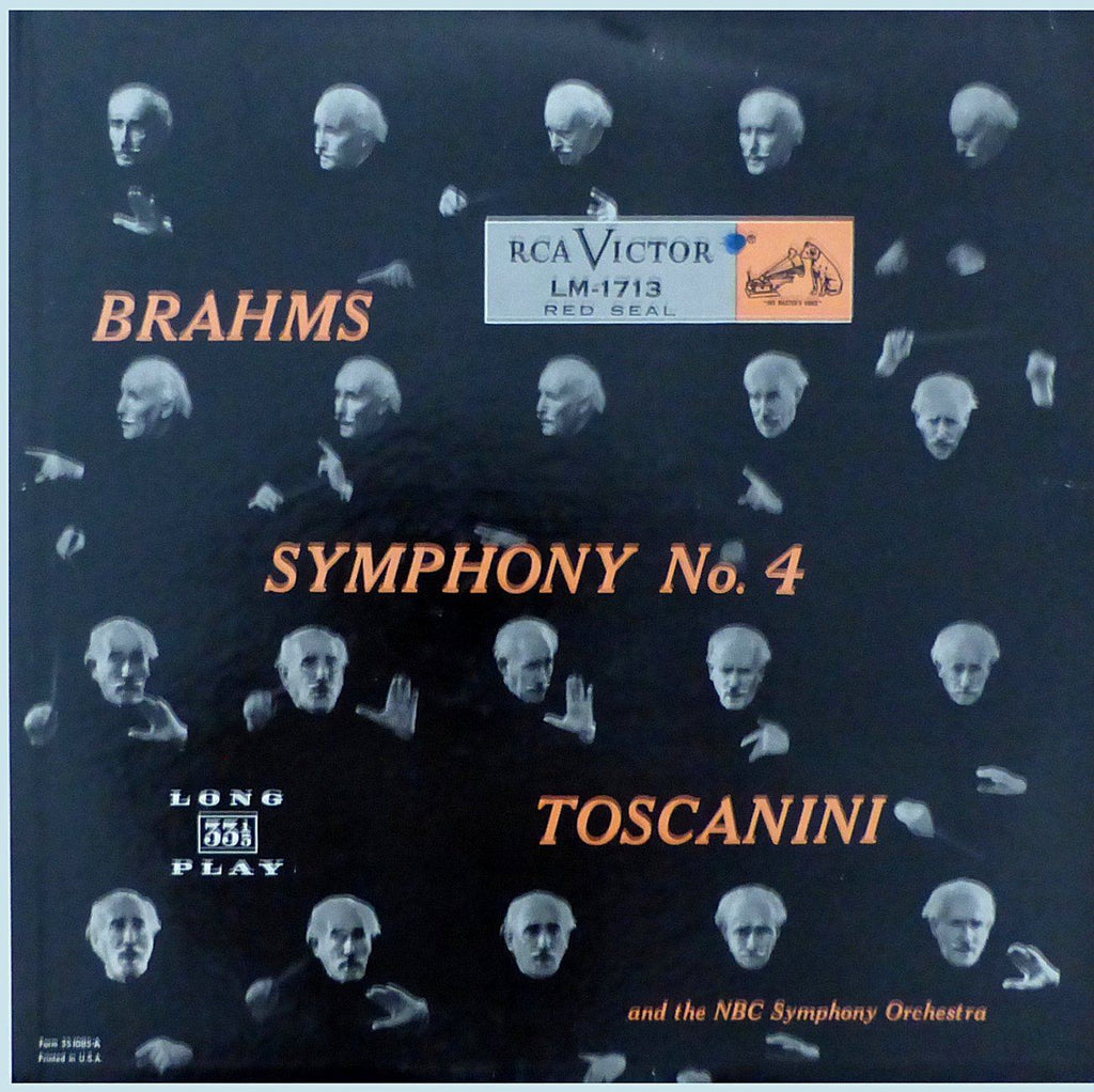 Toscanini: Brahms Symphony No. 4 Op. 98 - RCA LM-1713